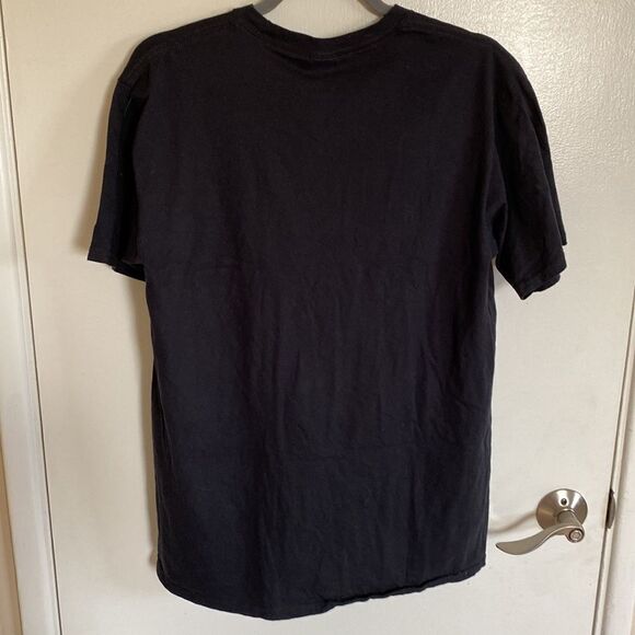 HOLA B- black t-shirt with sombrero- mens size medium - Picture 5 of 5